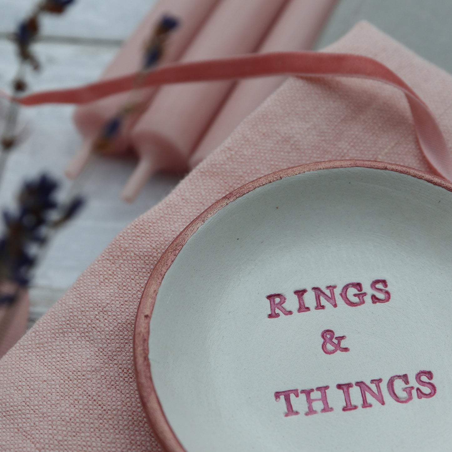 Rings and things trinket dish